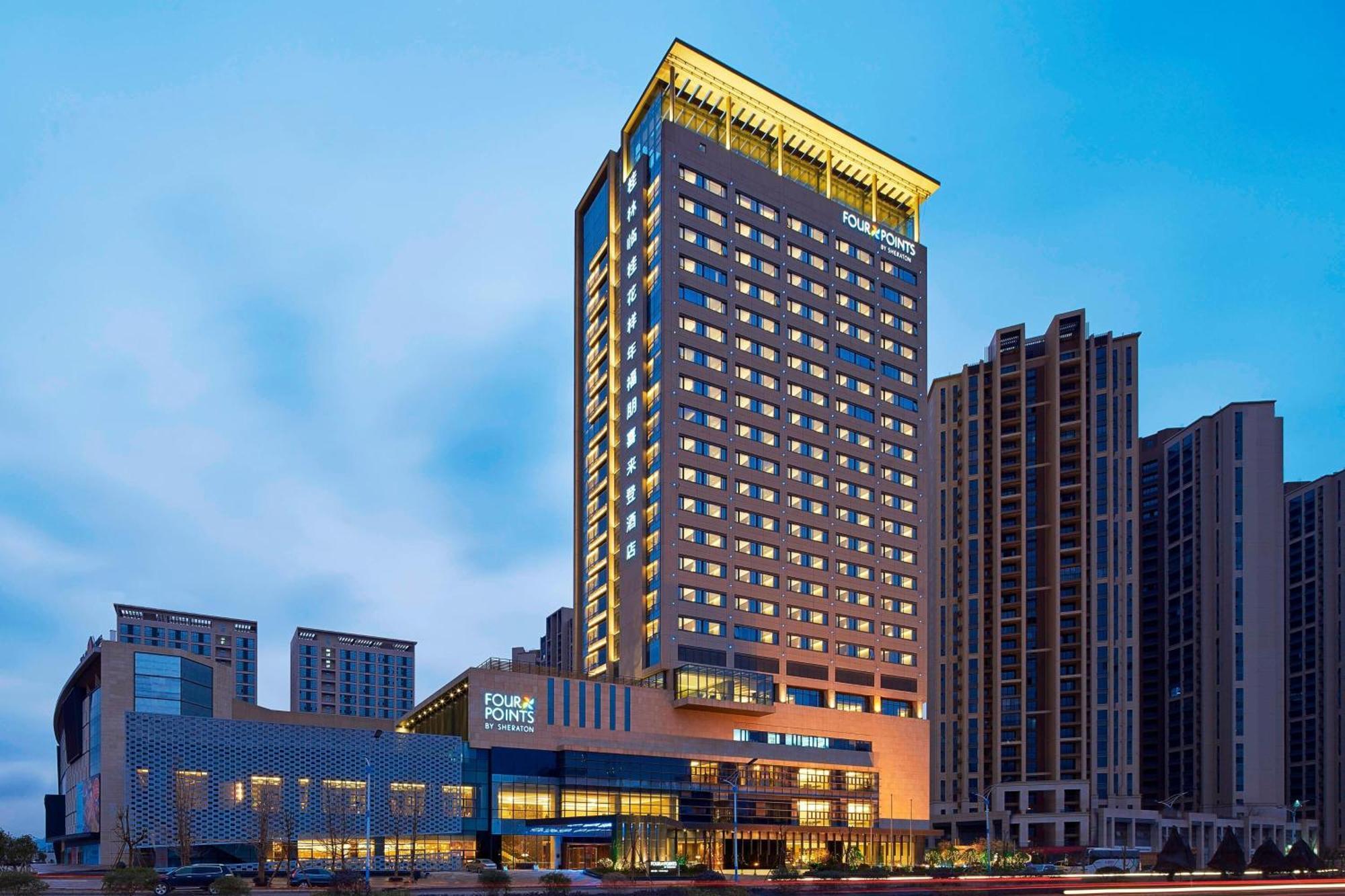 Four Points By Sheraton Guilin Lingui Hotell Exteriör bild