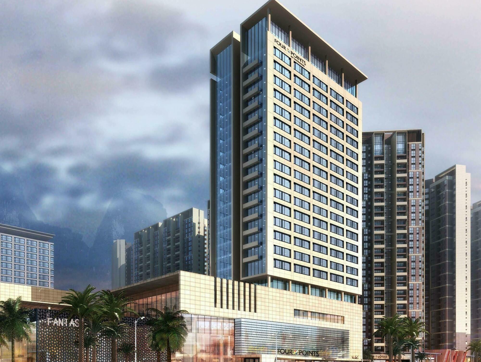 Four Points By Sheraton Guilin Lingui Hotell Exteriör bild